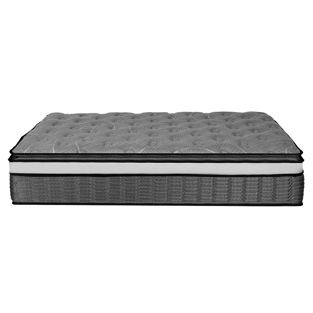 34cm Double Layer Mattress w/ Pocket Springs, Medium Firm - Giselle Bedding