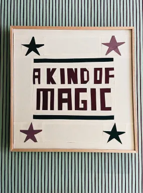 'A kind of magic' art piece x Motel Bodega