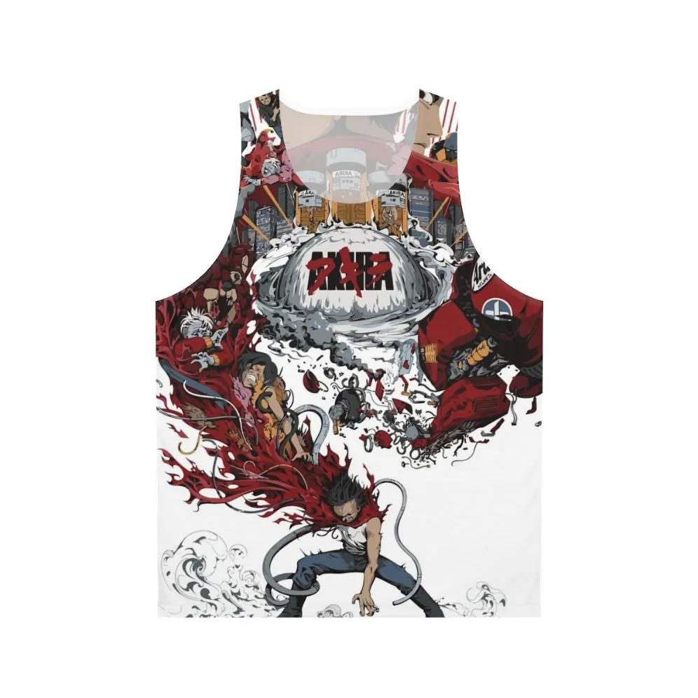 Akira Iii Unisex Anime Tank Top | Sci-Fi Vintage Apparel