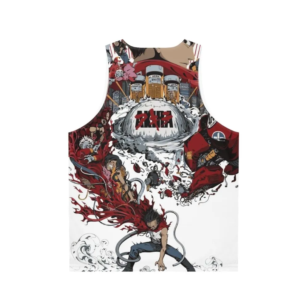 Akira Iii Unisex Anime Tank Top | Sci-Fi Vintage Apparel