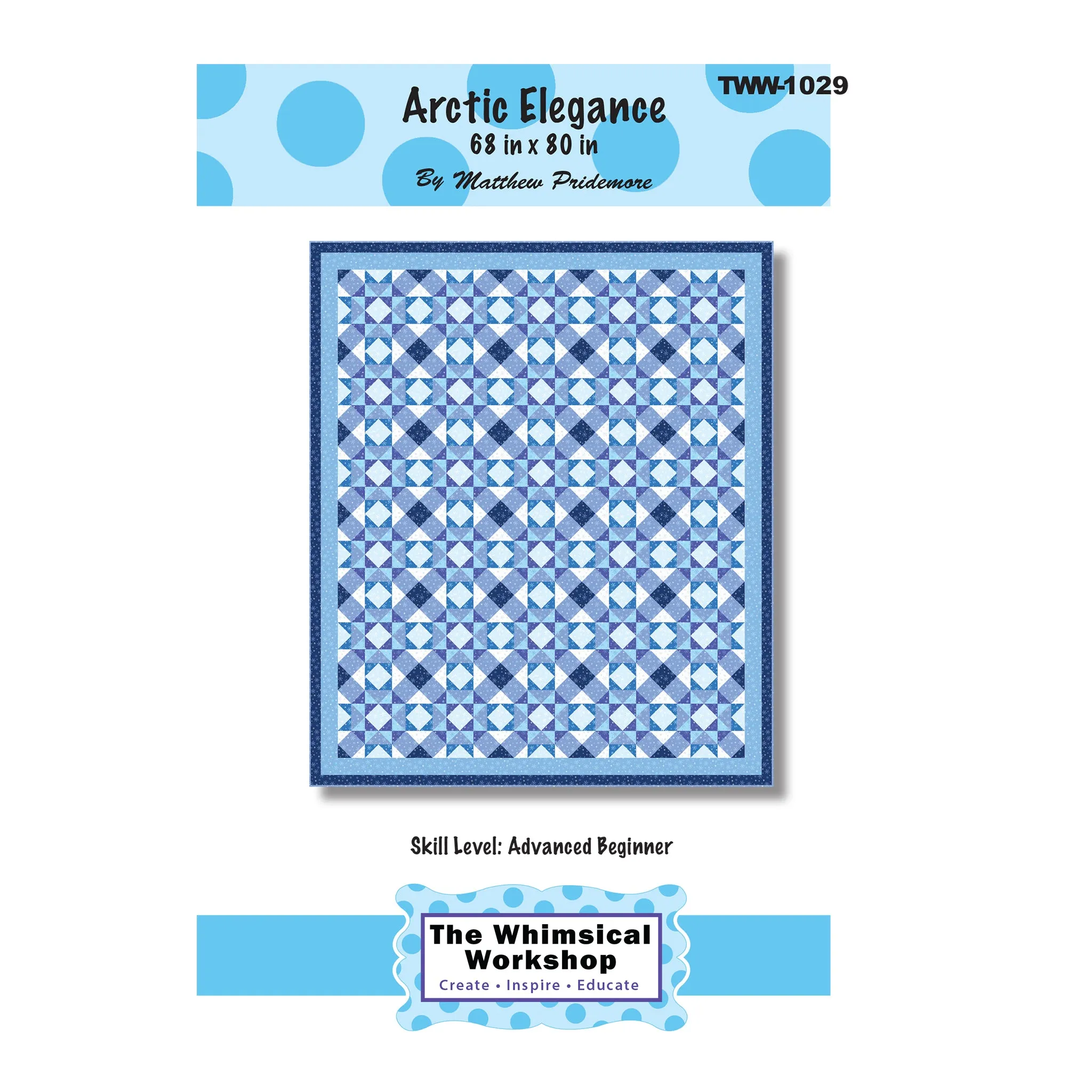 Arctic Elegance Quilt Pattern TWW-1029 - Paper Pattern