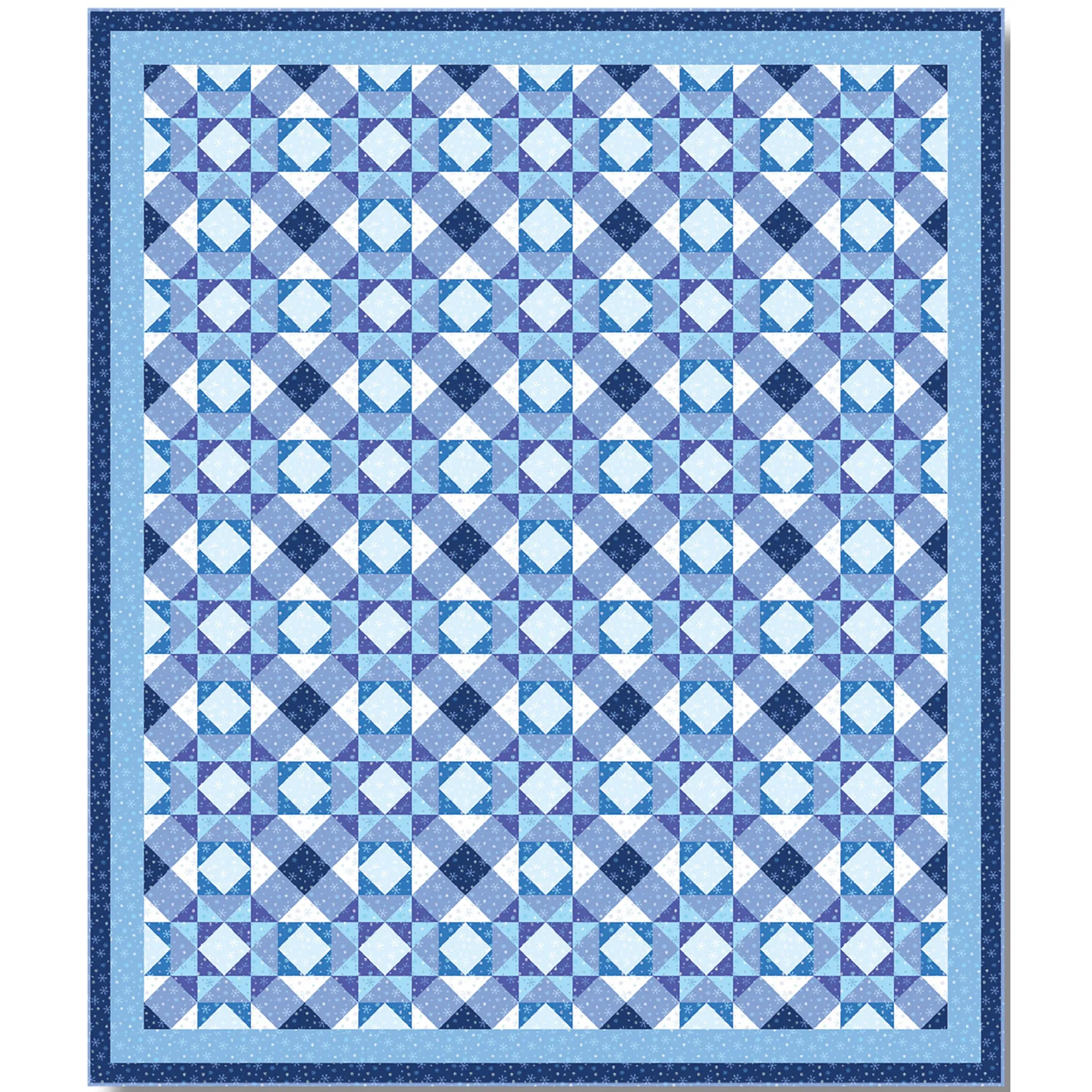 Arctic Elegance Quilt Pattern TWW-1029 - Paper Pattern