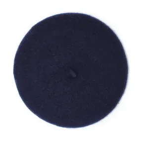 Avenel Of Melbourne Wool Beret - Navy