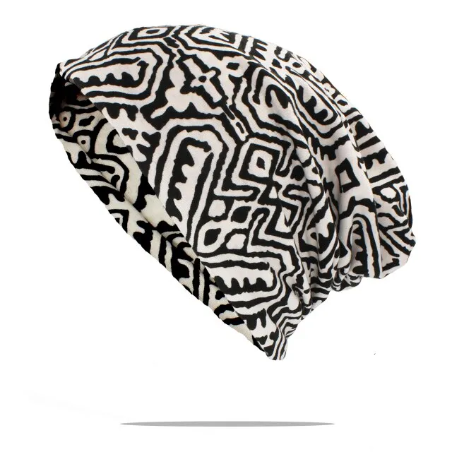 Aztec Beanie Tribal Slouch Hat Magic Hat Turns To Scarf Gaiter Skullie Winter Stocking Cap Available In 14 Different Prints! Camouflage Leopard Floral Lemons Paisley You Choose