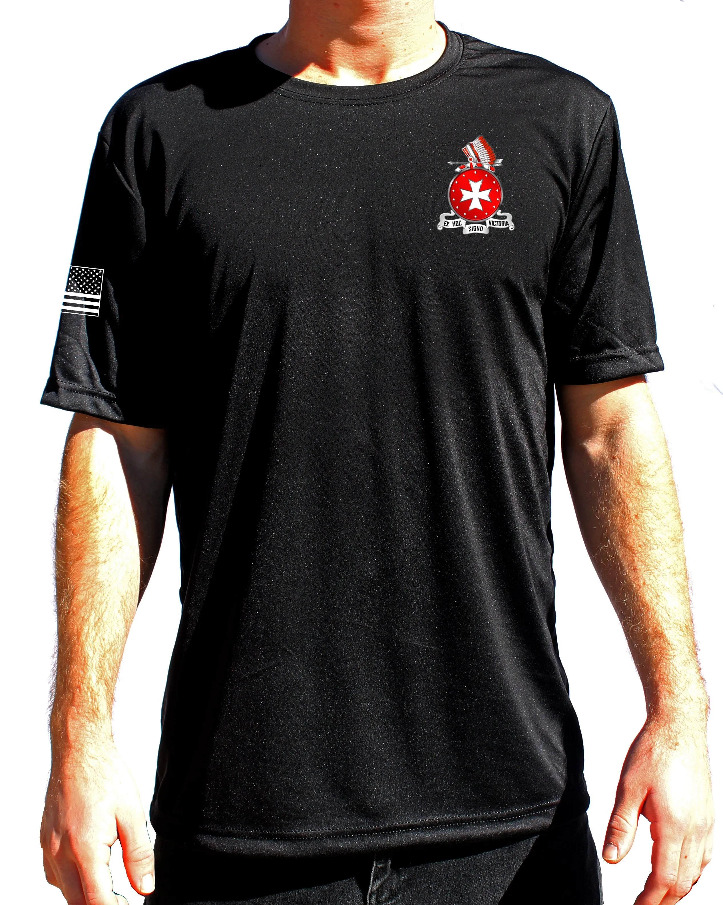 B Battery Athletic Performance T-Shirt. This shirt IS approved for PT