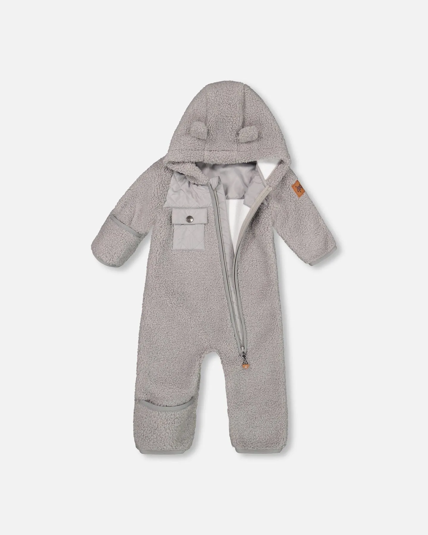 Baby Sherpa One Piece Grey