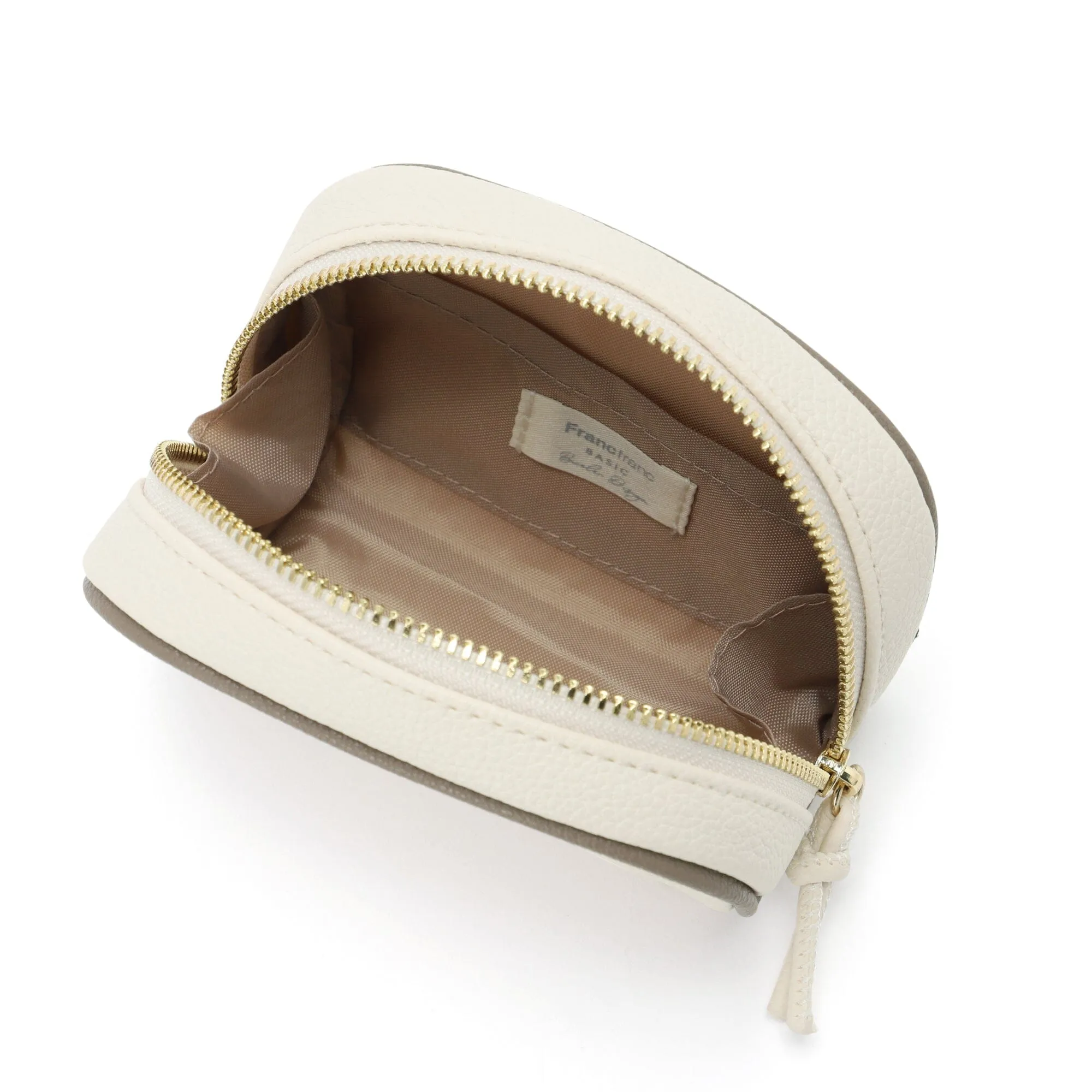 Bicolor Pouch Xs Ivory