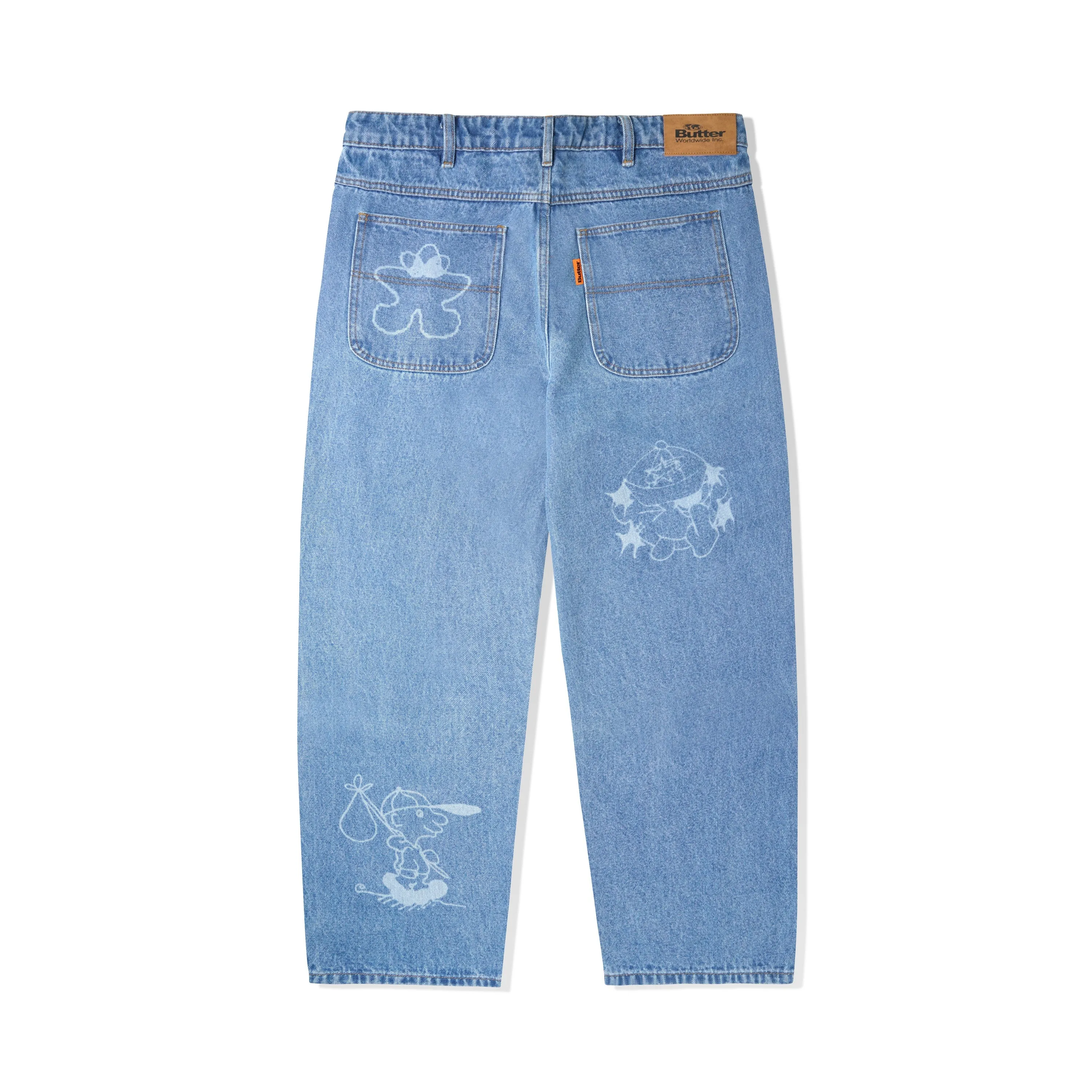 Butter Goods Jun Denim Pants - Washed Indigo