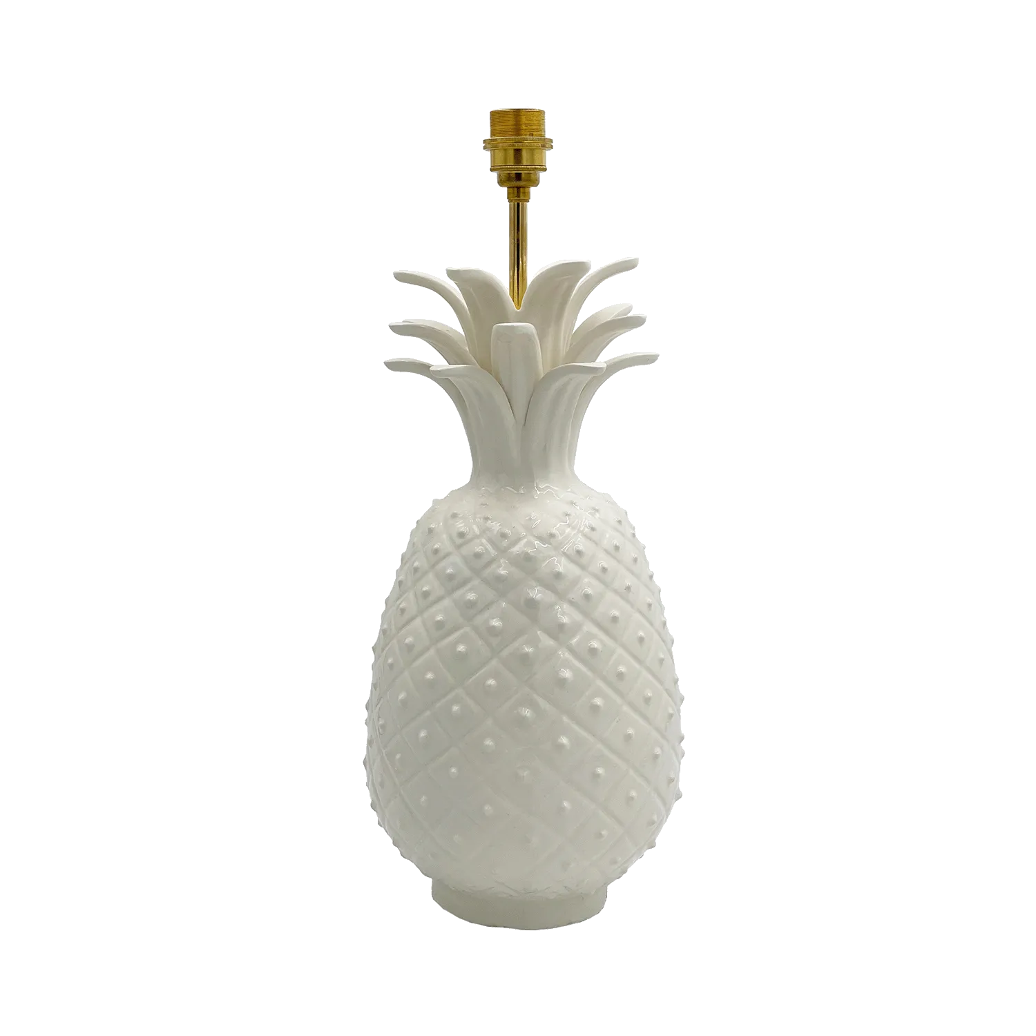 Cream Pineapple Lamp