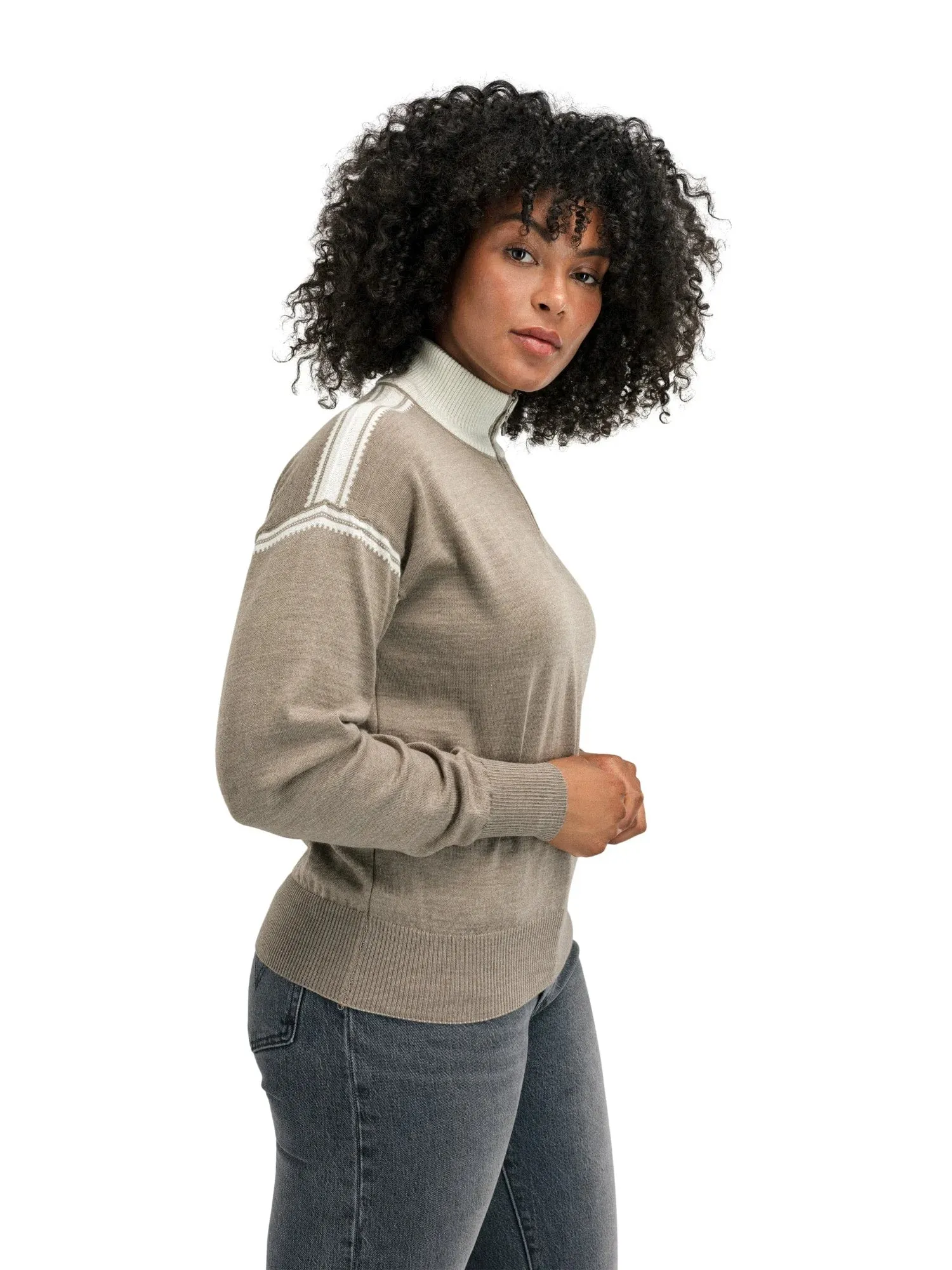 Dale of Norway | Sandvik Sweater | Women's | Mountainstone/Off White