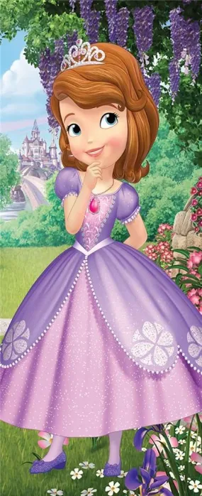 Disney Princess Sofia the First Clubhouse Fiber Reactive Beach Towel - Garden Bloom