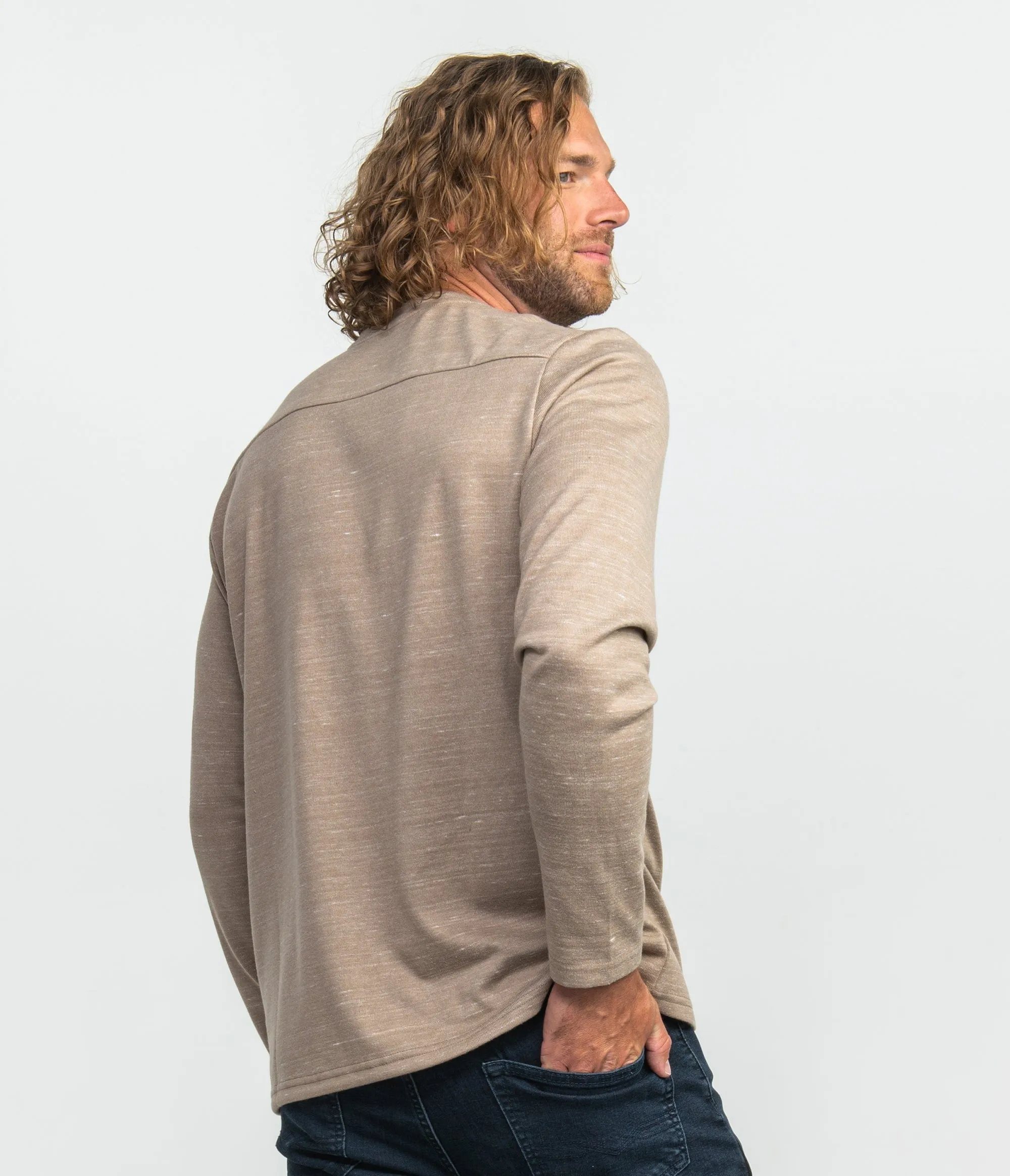 Elevated Layering Crewneck - Ridgeline