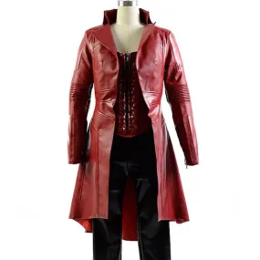 Elizabeth Olsen Scarlet Witch Coat And Vest