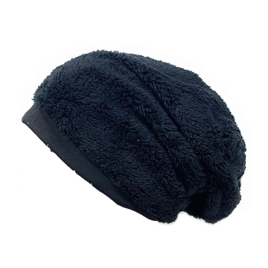 Empire Cove Stud Beanie with Fleece Winter Warm Womens Hats