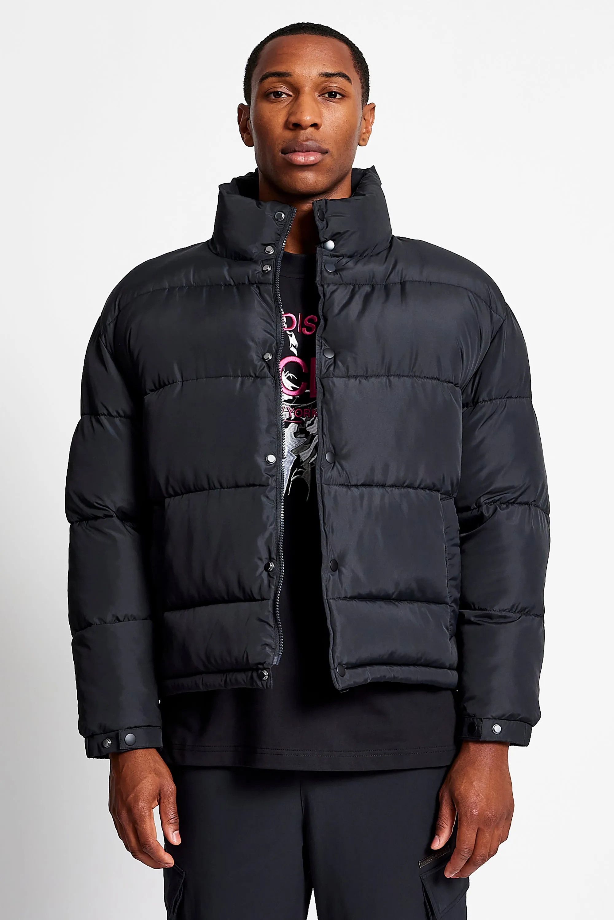 Franklin Quilted Jacket - Black