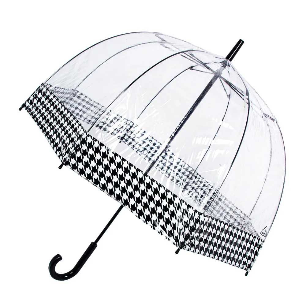 Fulton Birdcage 2 Houndstooth Border Umbrella