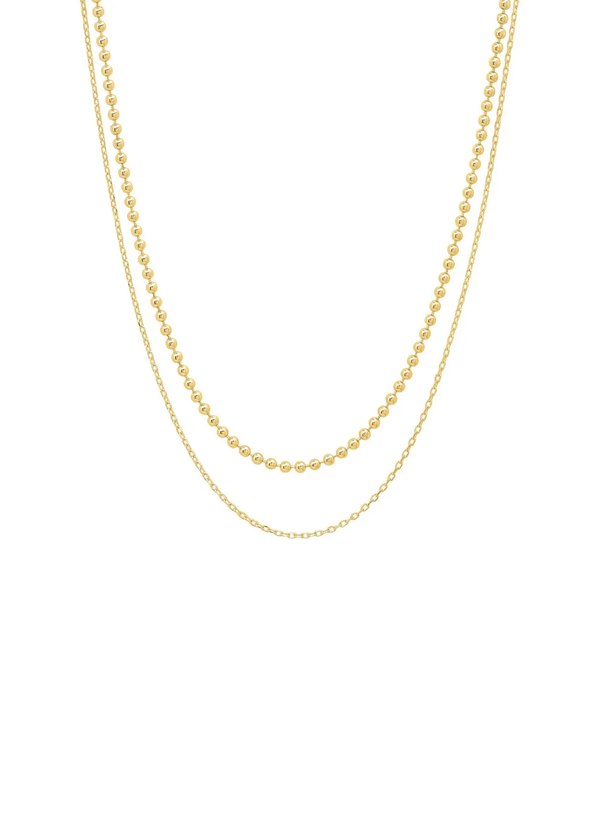 Gold Vermeil Thick Chain Necklace