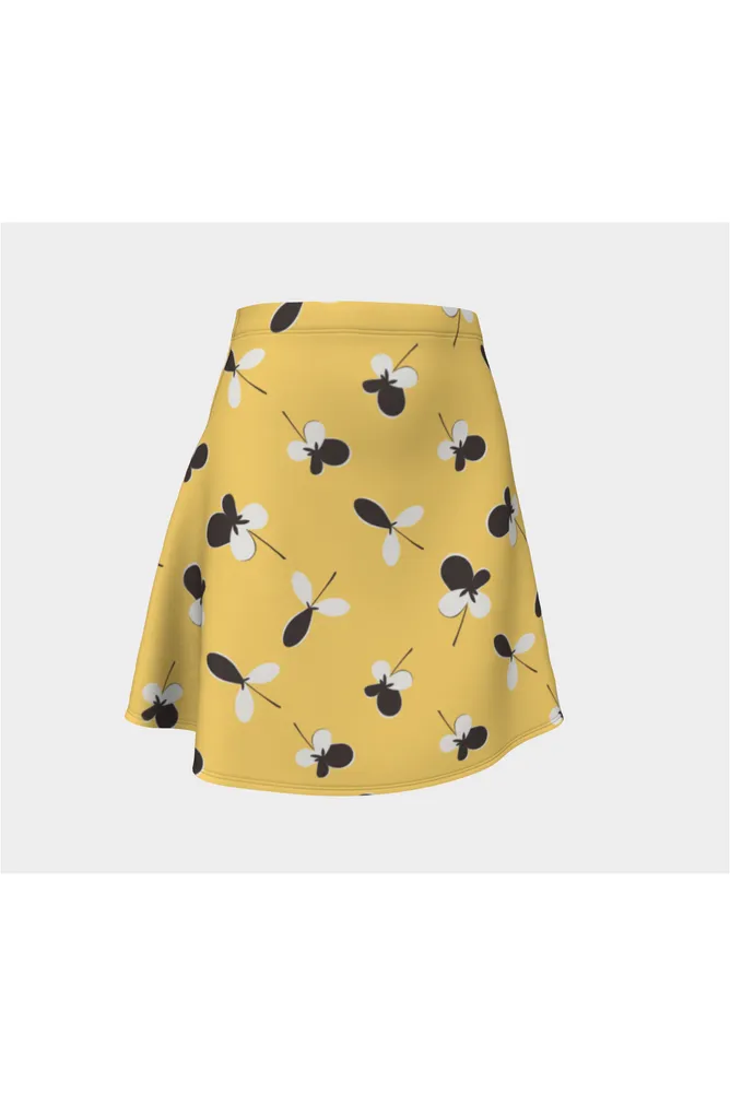 Golden Meadow Flare Skirt