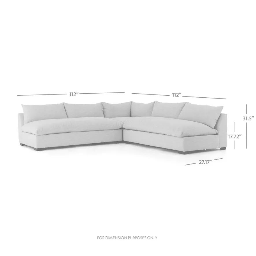 GRANT 3-PIECE SECTIONAL