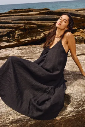 Hampton Linen Slip Dress