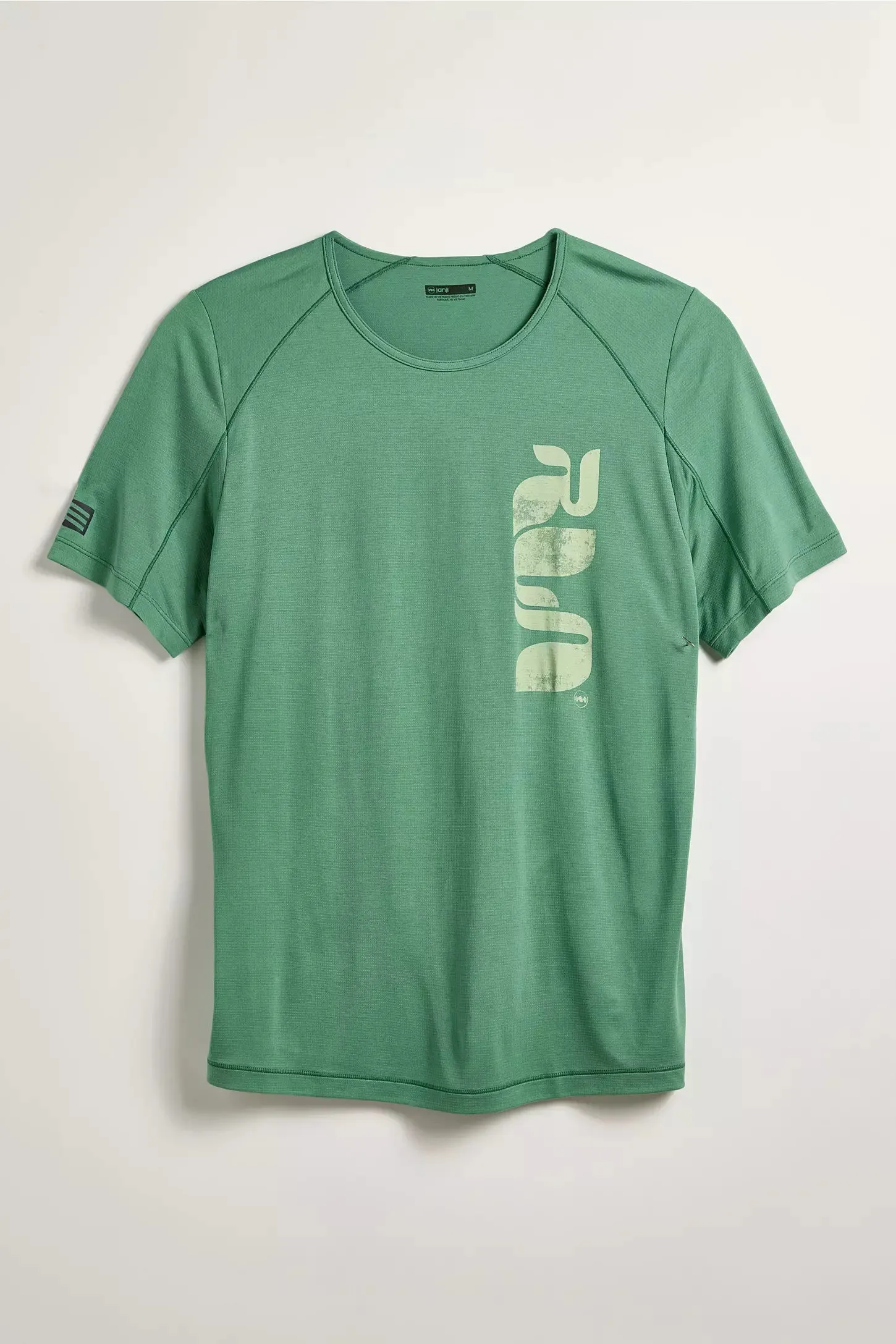 Janji | Run All Day Printed Tee | Men's | Treeline Runner