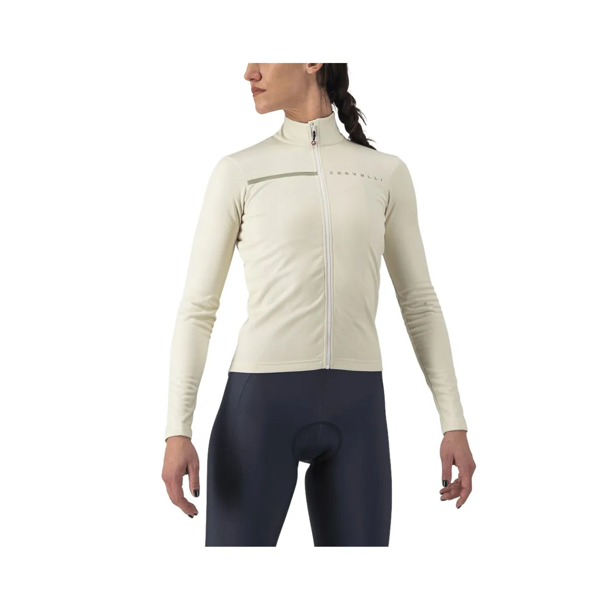 Jersey Castelli Sinergia 2 Creme Woman