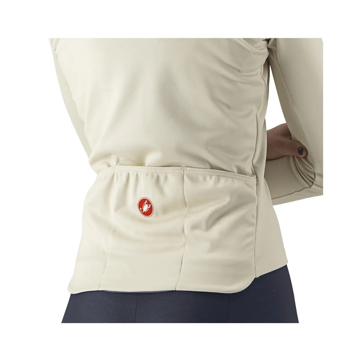 Jersey Castelli Sinergia 2 Creme Woman