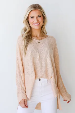 Keeping It Light Knit Top