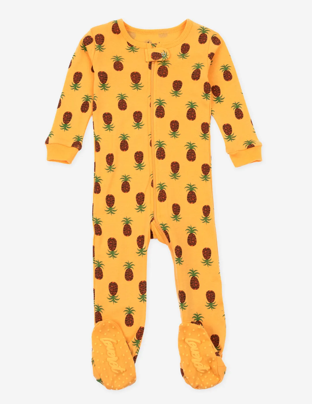 Kids Footed Pineapple Pajamas