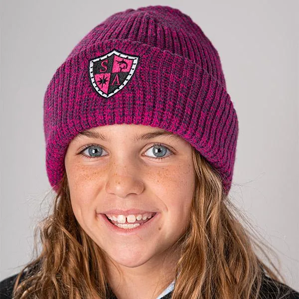 Kids SA Beanie | Wool | Mixed Pink PreOrder