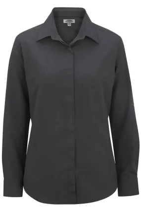 Ladies' Steel Grey Café Batiste Blouse