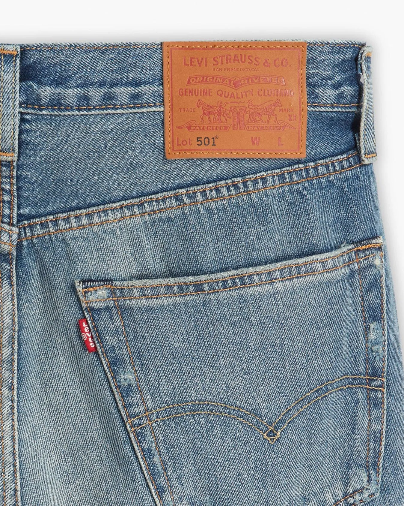 Levi's® 501 Original Regular Fit Mens Jeans - Misty Lake