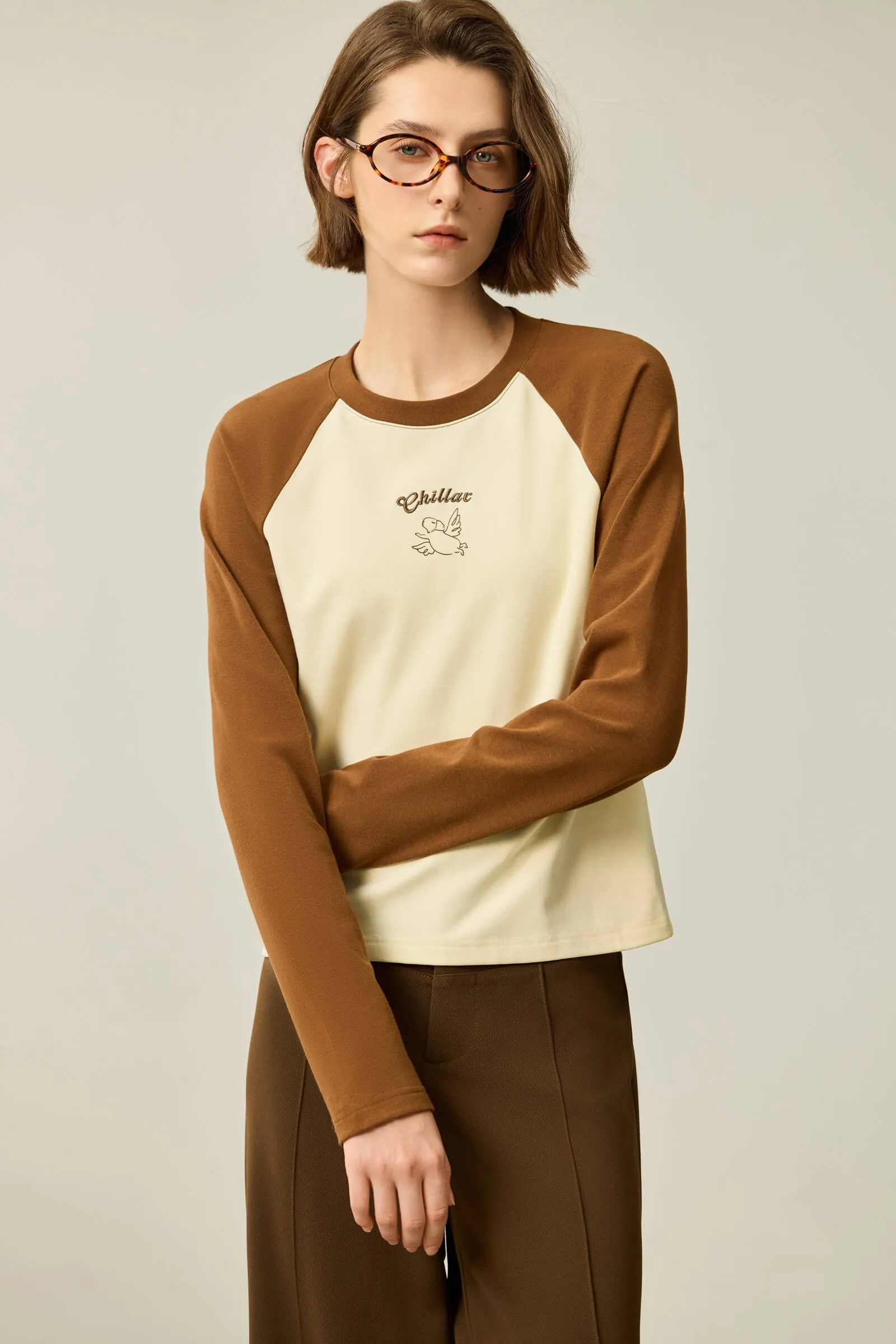 LILY Capybara Raglan Sleeve T-Shirt