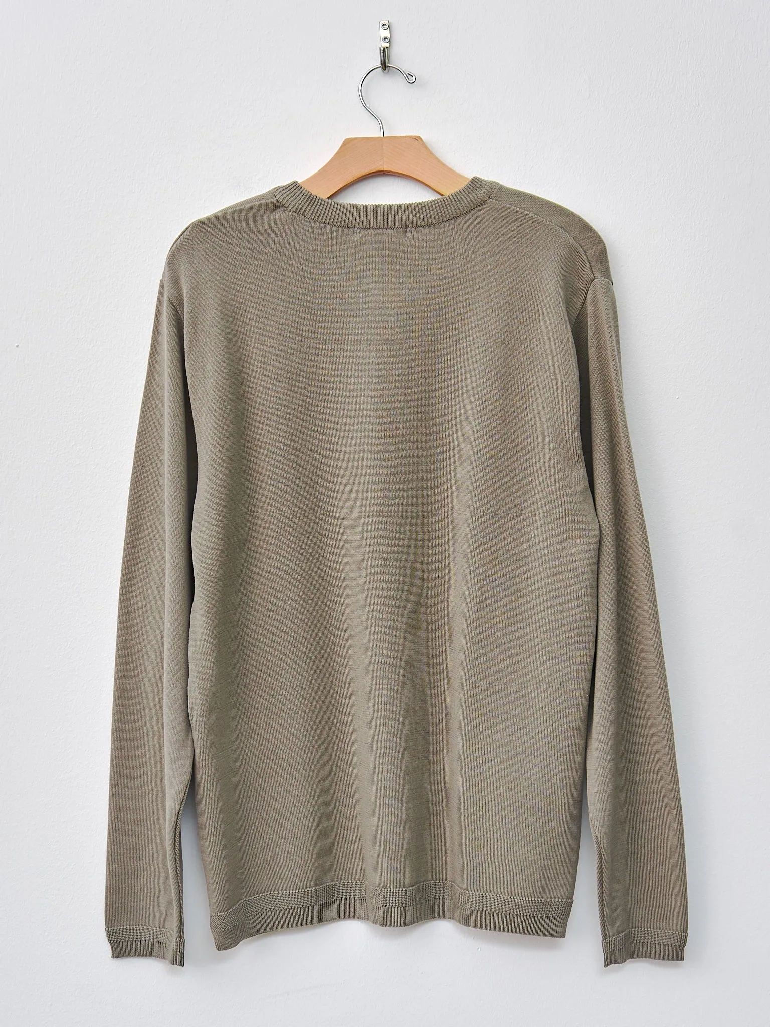 L/S Knit T-Shirt - Gray