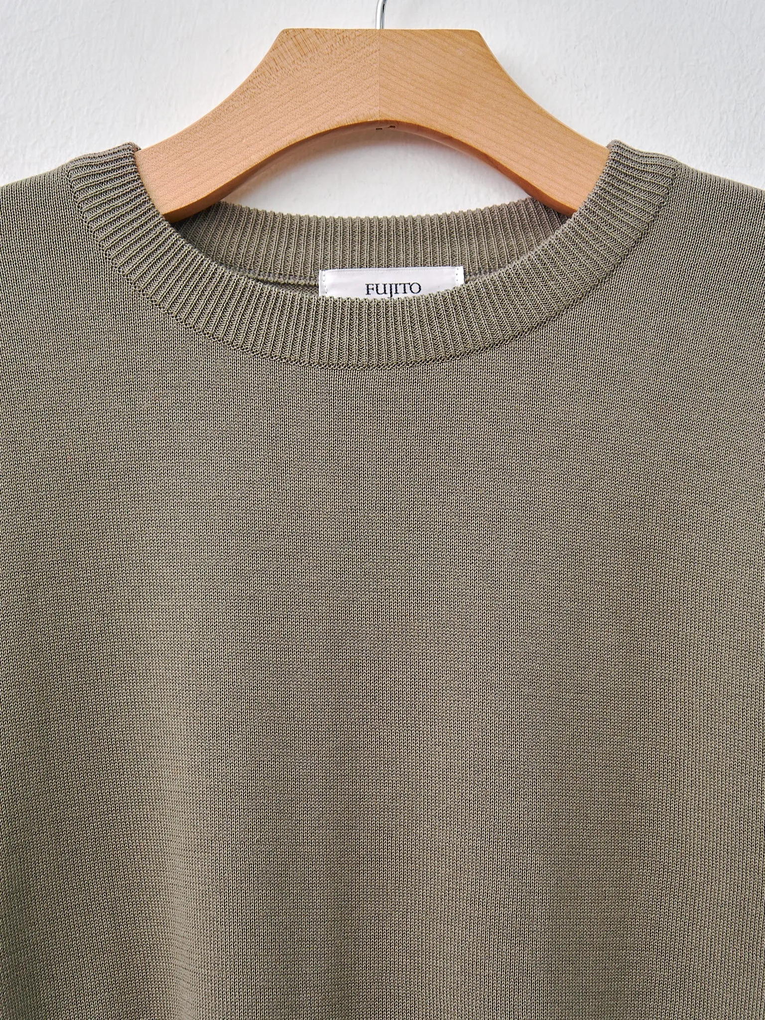 L/S Knit T-Shirt - Gray