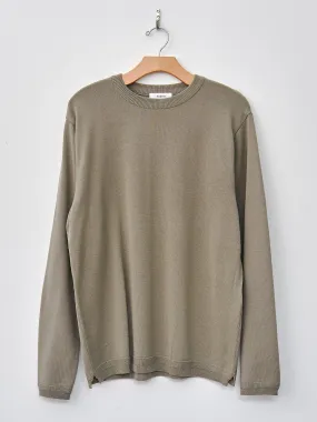 L/S Knit T-Shirt - Gray