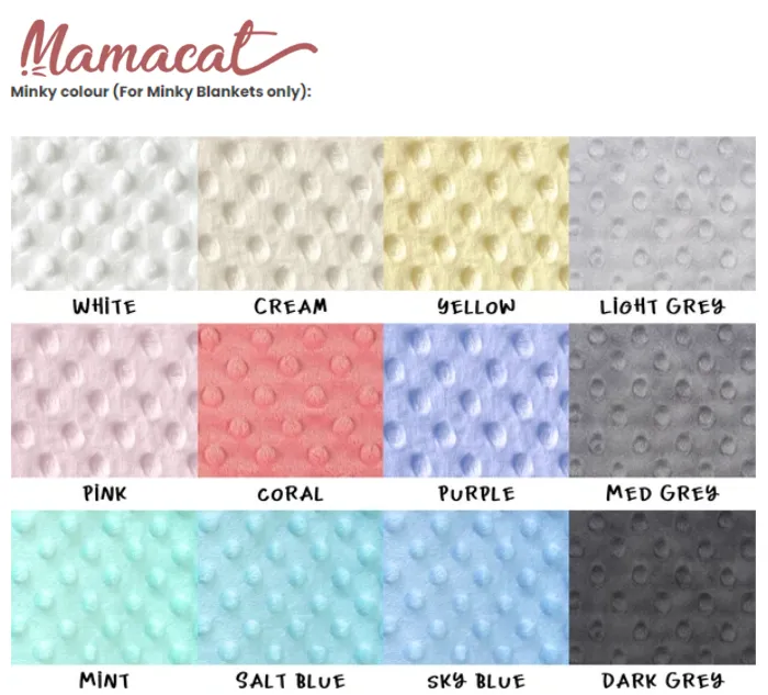 Mamacat Beanie Pillow Rainbow Cream