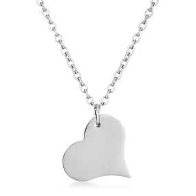 Megan Silver Heart Pendant