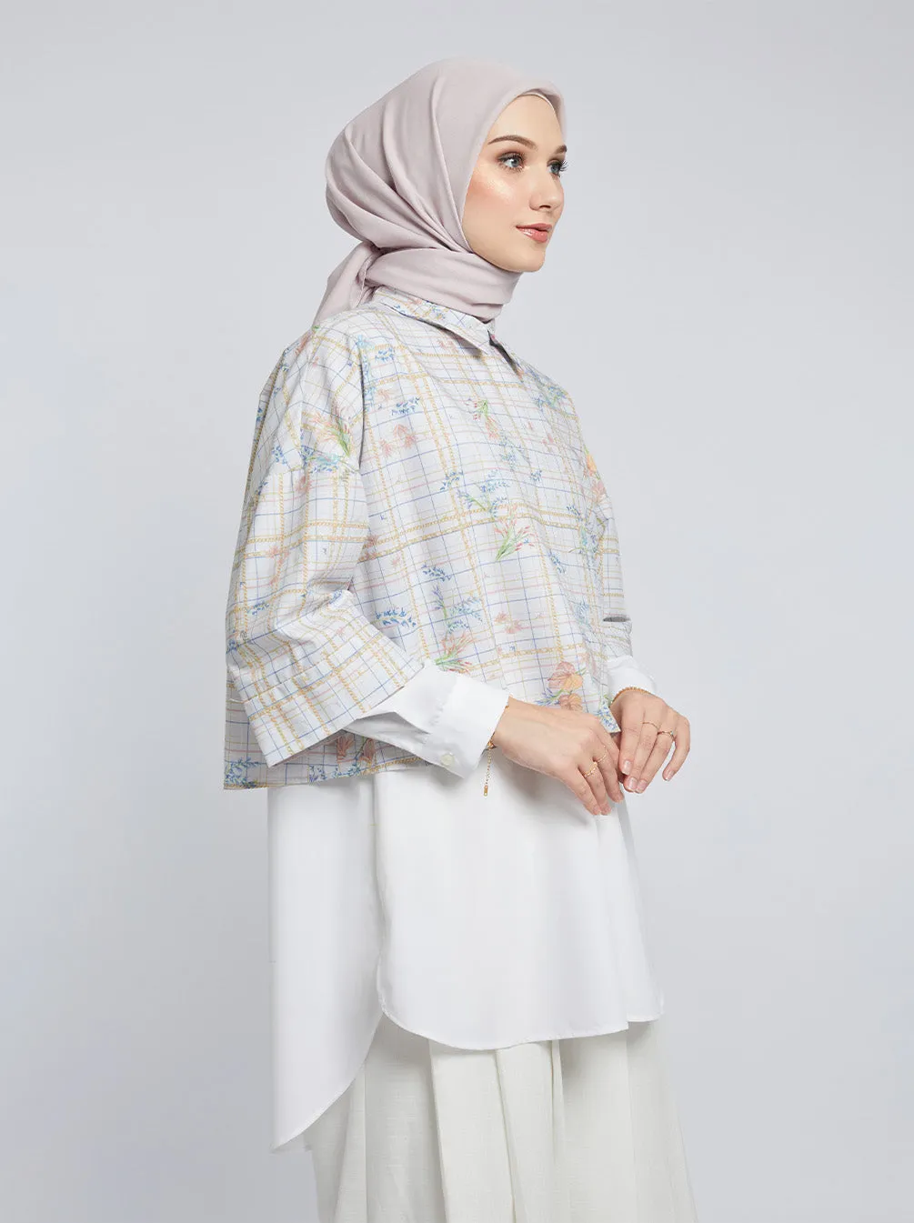 MIRA BREASTFEEDING TUNIC CREME