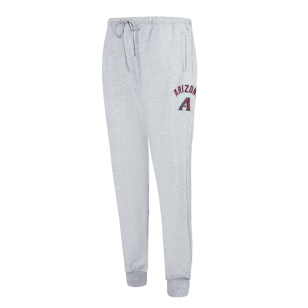 MLB ARIZONA DIAMONDBACKS CLASSIC WOMEN'S FLC SWEATPANT (HEATHER GREY)