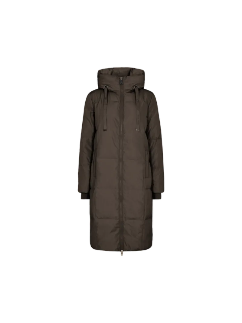 MMNova Square Down Coat - Slate Black - Mos Mosh