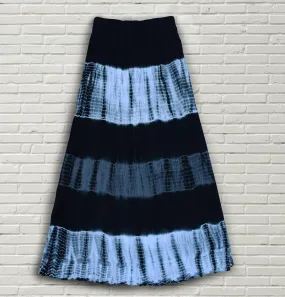 Mohini Pure Cotton Crinkled Tie n Dye Skirt