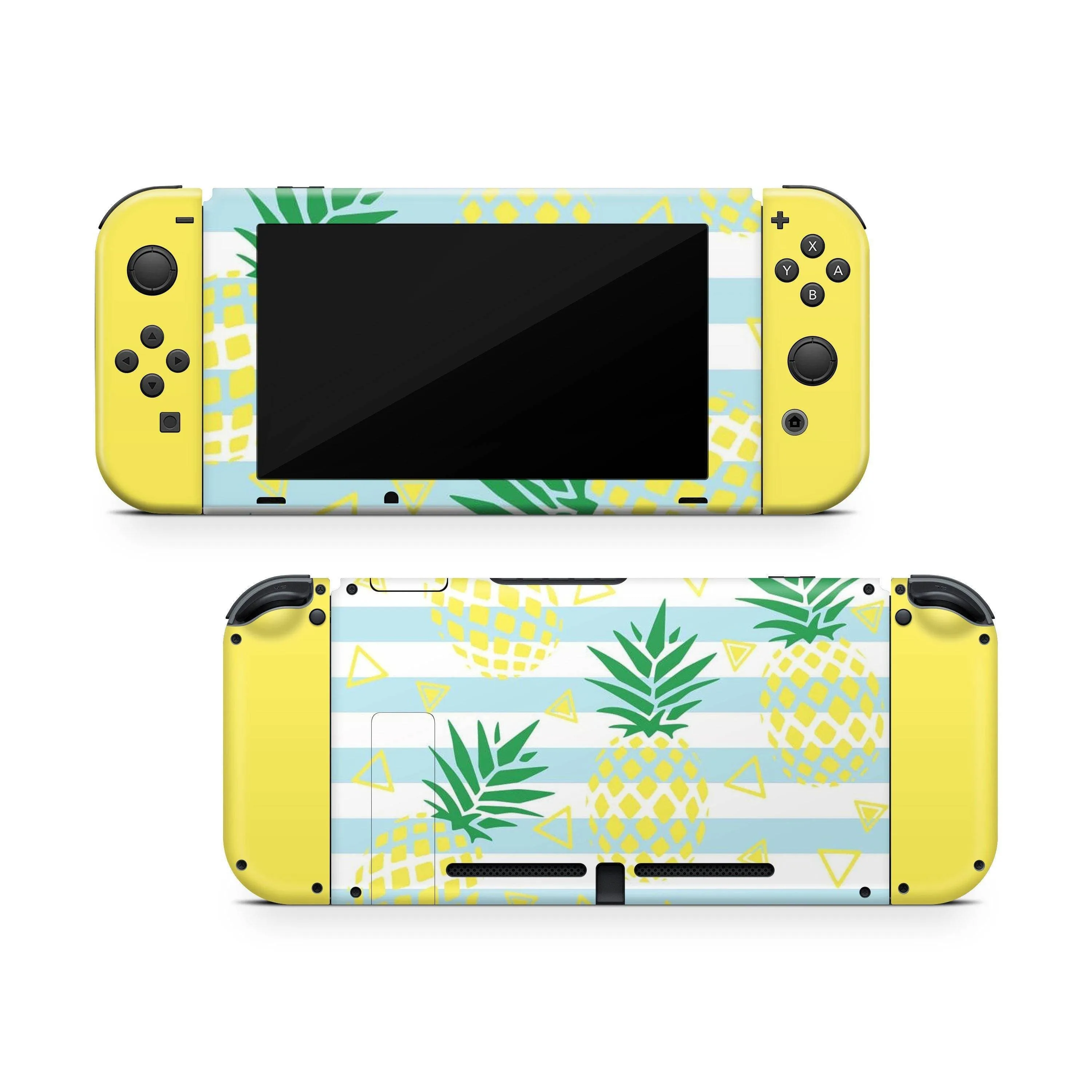 Nintendo Switch Skin Decals - Pineapple - Wrap Vinyl Sticker