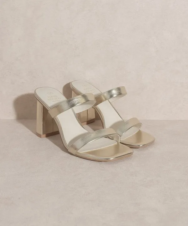 Oasis Society Khloe | Modern Strappy Heel