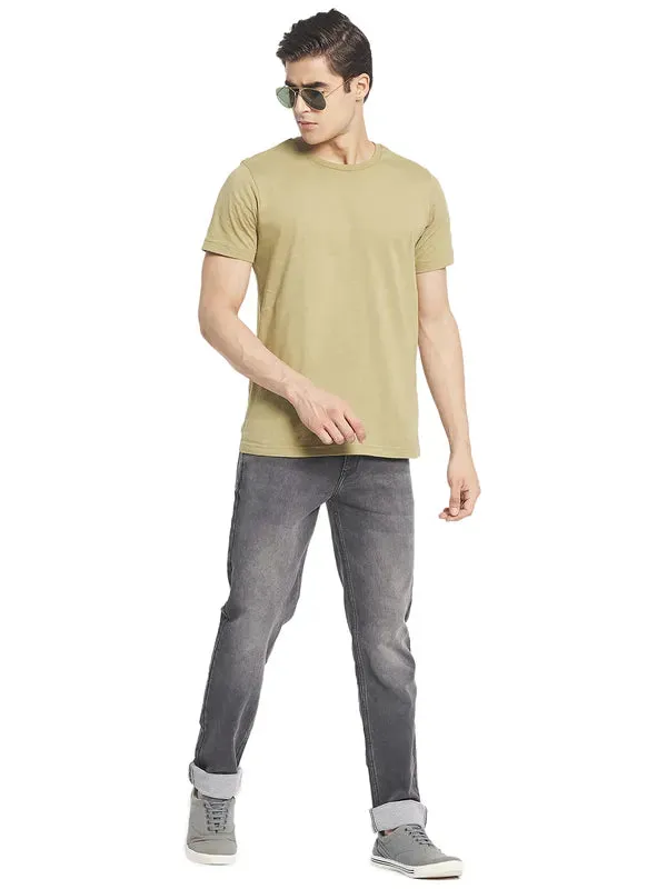 Octave Men Grey Heavy Fade Jeans