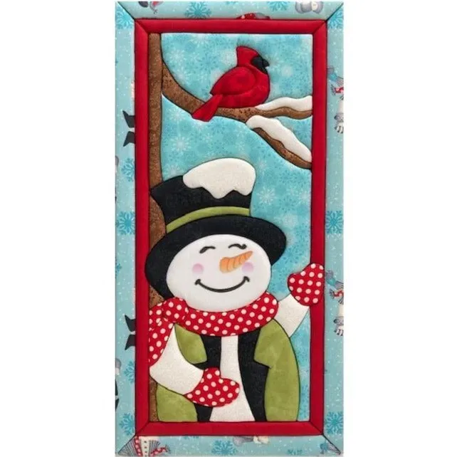 Quilt-Magic No Sew Wall Hanging Kit - Winter Friends*