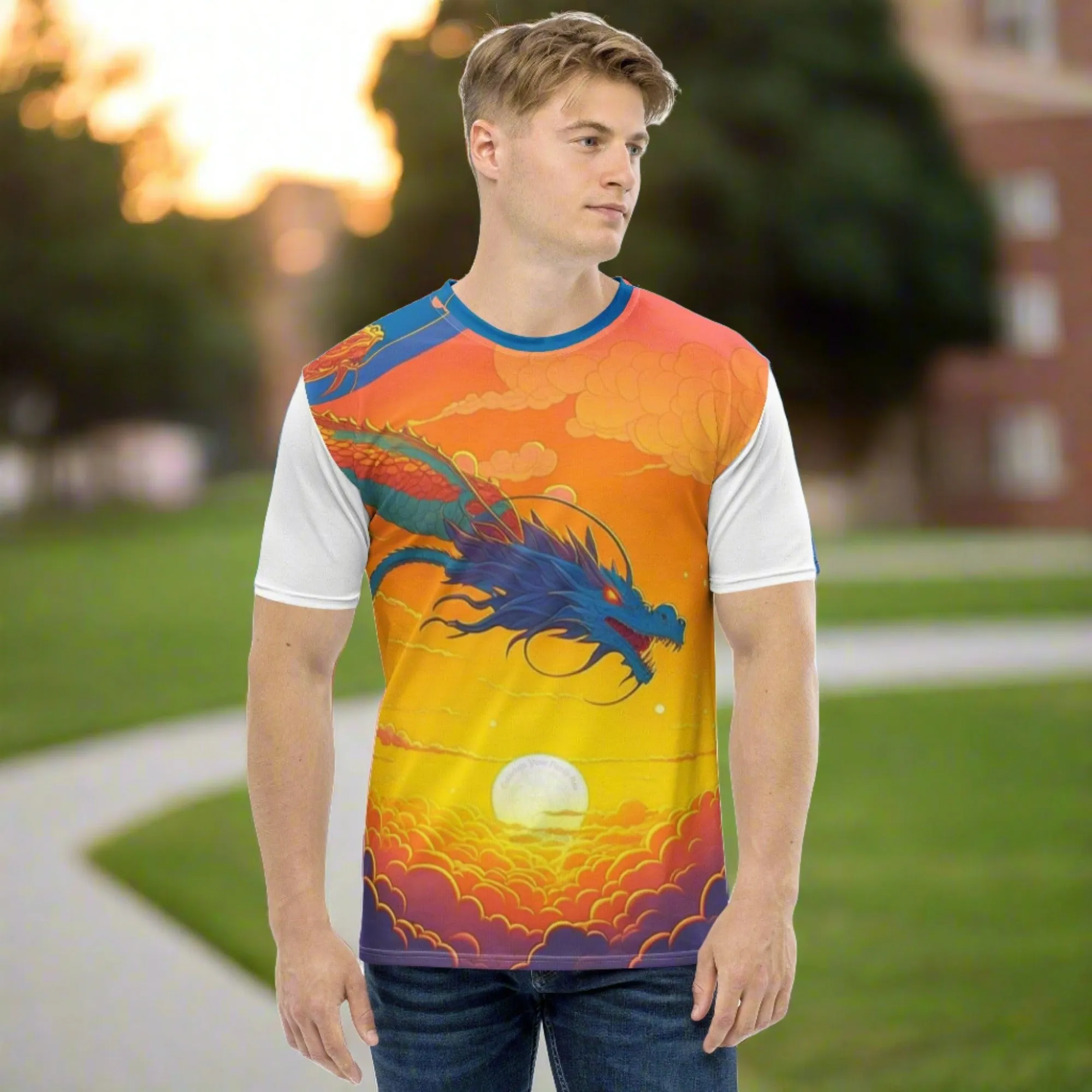 "Sunset Dragon" Men's T-shirt