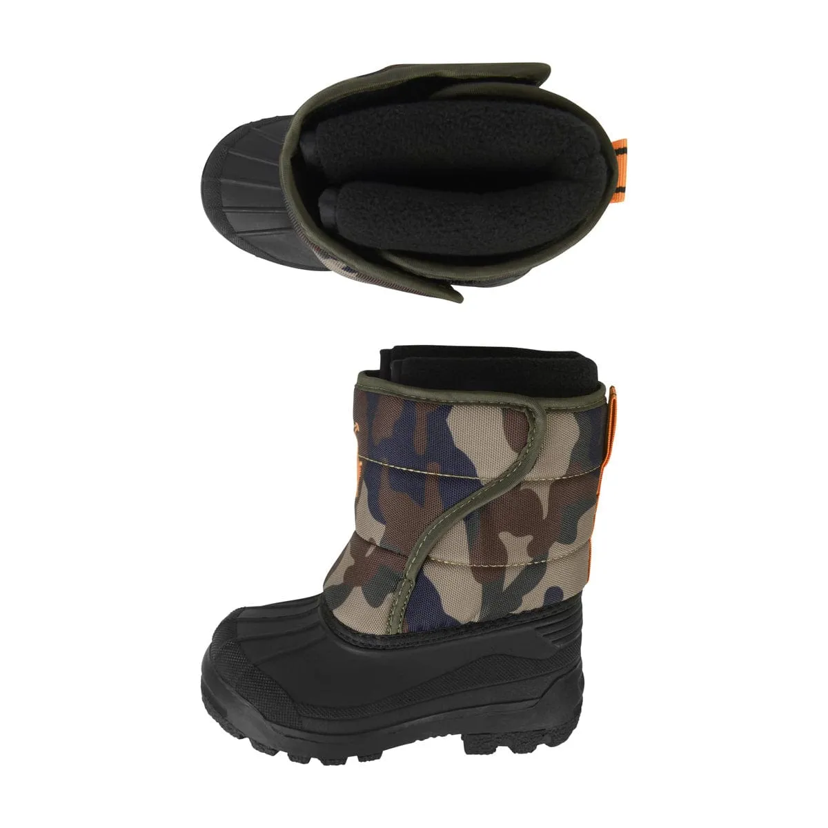 Ralph Lauren Boys Olive Camouflage Hamilten Snow Boots