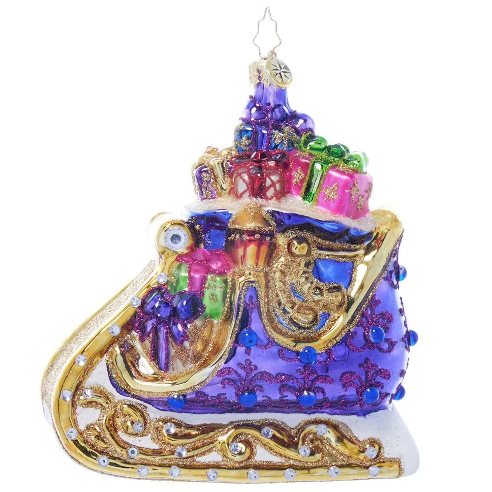 Royal Amethyst Sleigh