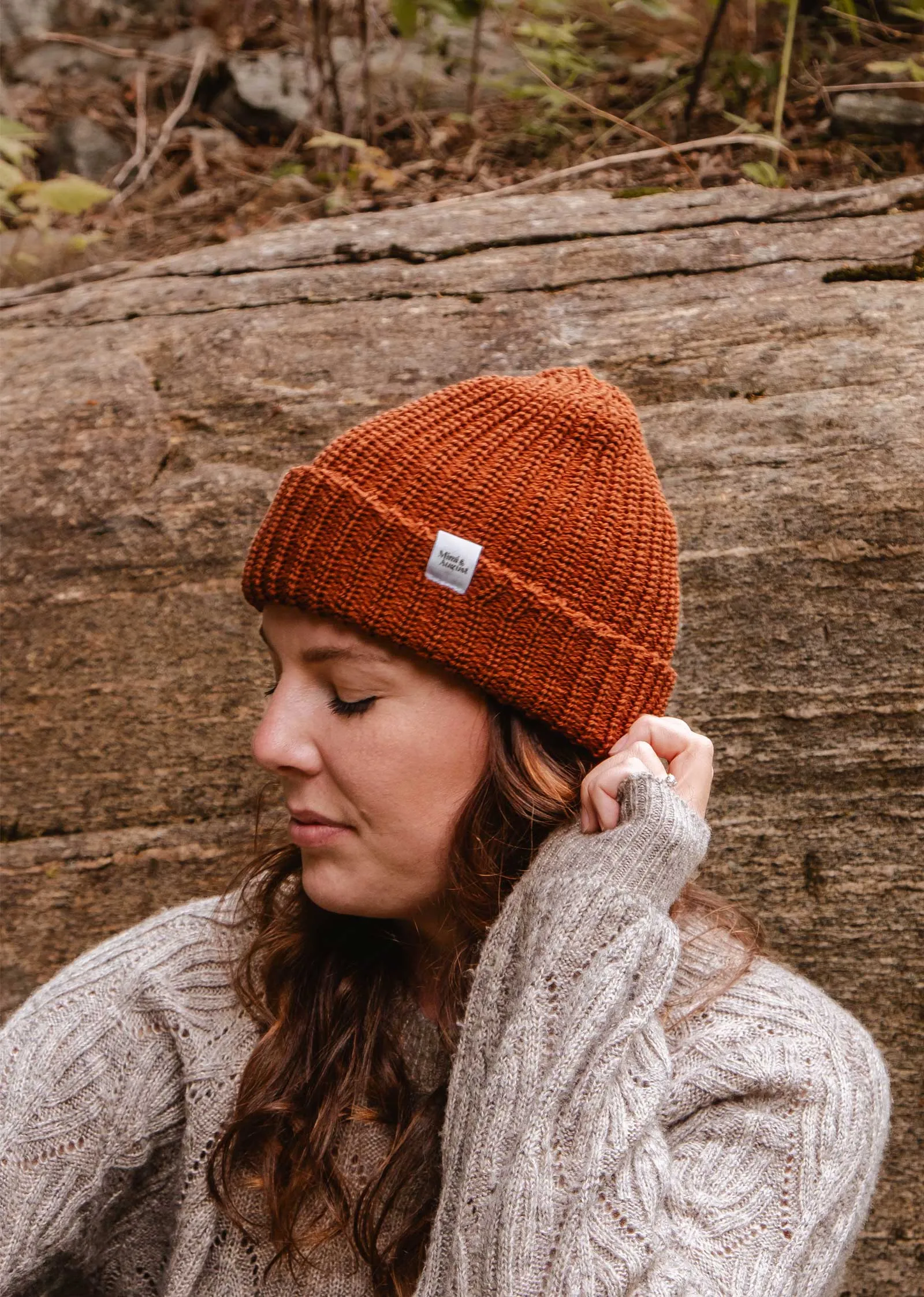 Rust Chunky Beanie